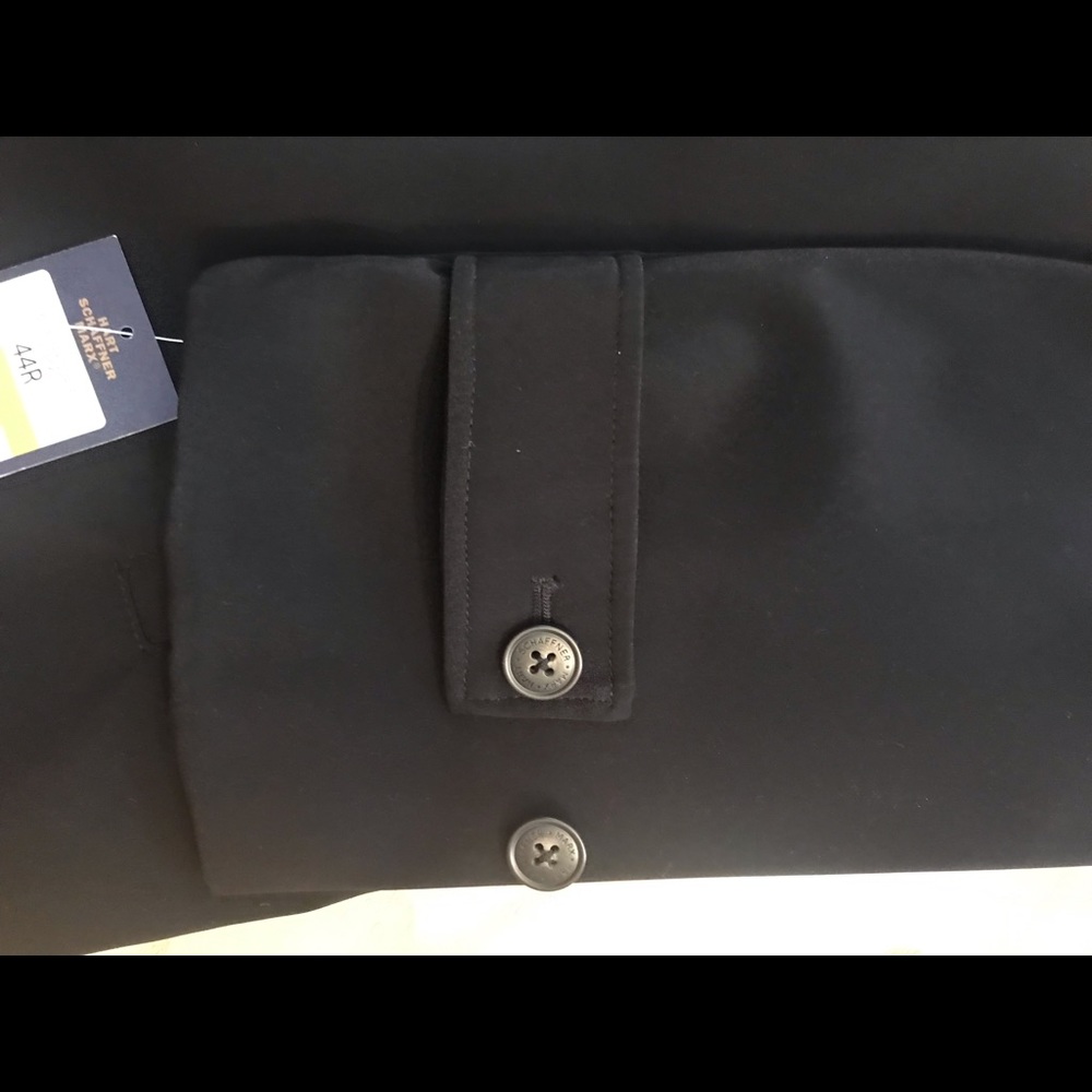 Hart Schaffner Marx Men’s Hartsdale All Weather Raincoat 44R Black - Picture 8 of 16
